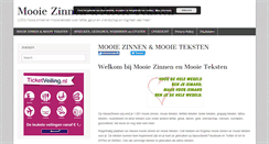 Desktop Screenshot of mooiezinnen.org